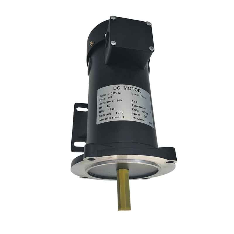 Hot sales  90V/180V, 12V/24V 3/4 hp 1750RPM dc motor