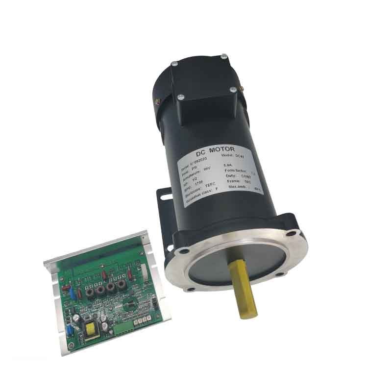 ZYT Series High Quality Dc Electric Motors 24v 90v 3/4hp 1hp 2hp 1750rpm with motor driver