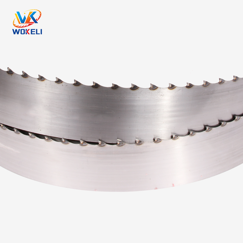 Factory Wood Alloy Horizontal Tct Band Saw Blade Tungsten Carbide Tipped Saw BandSaw Blade For Swing Sawmill Blades Woodworking