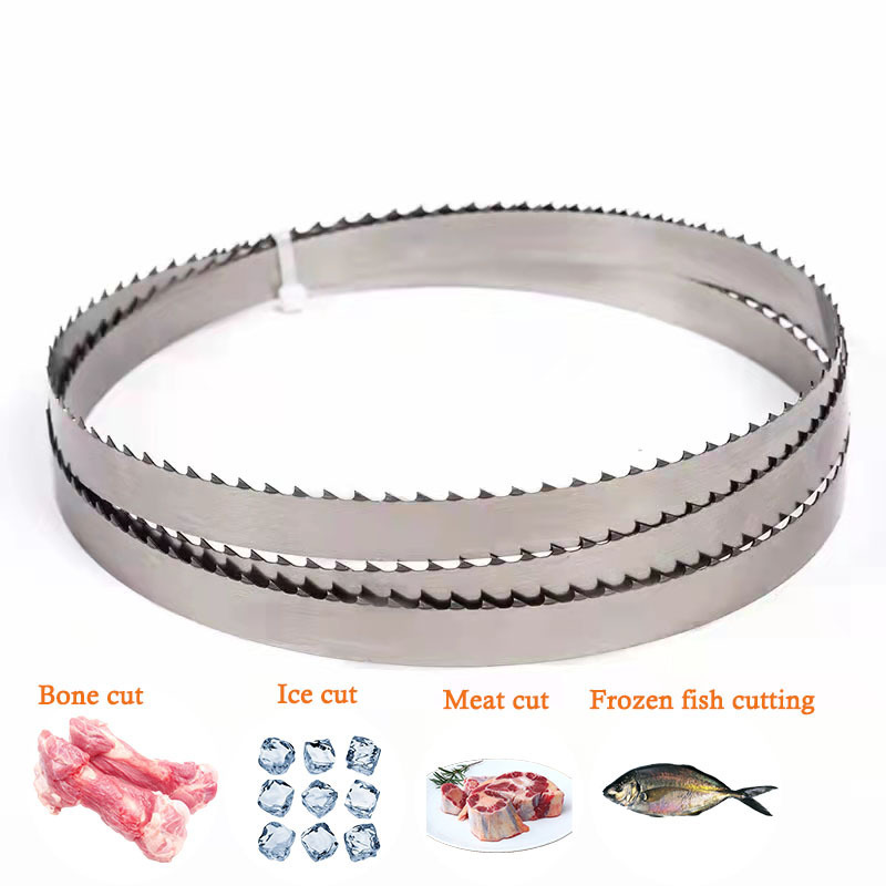 Meat Cutting BandSaw Blades Butcher Bone Cut Frozen Bones Cutting Sawmill Blades Band Saw Blades