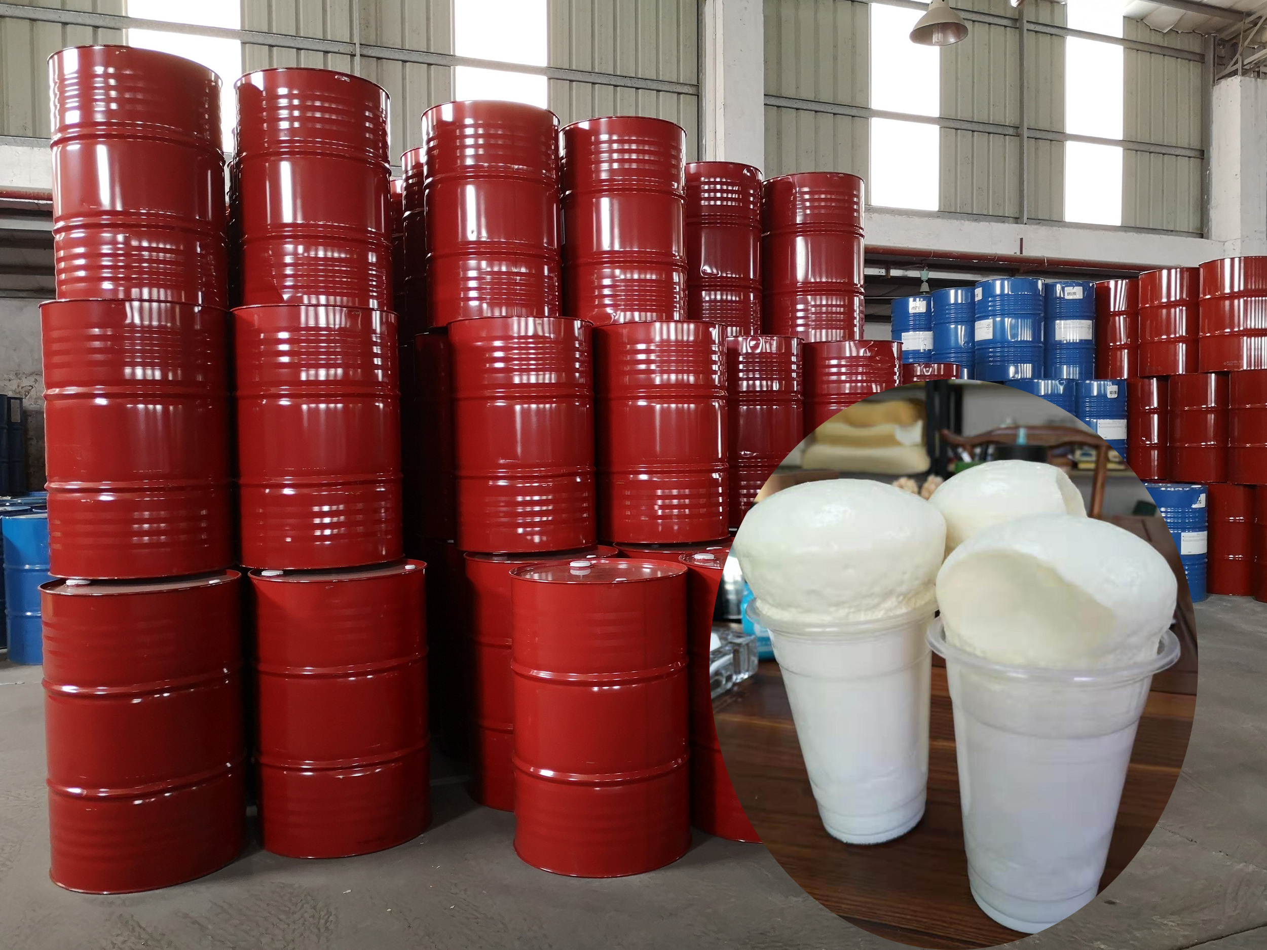 Polyurethane chemical polyol and isocyanate component A and B for sale