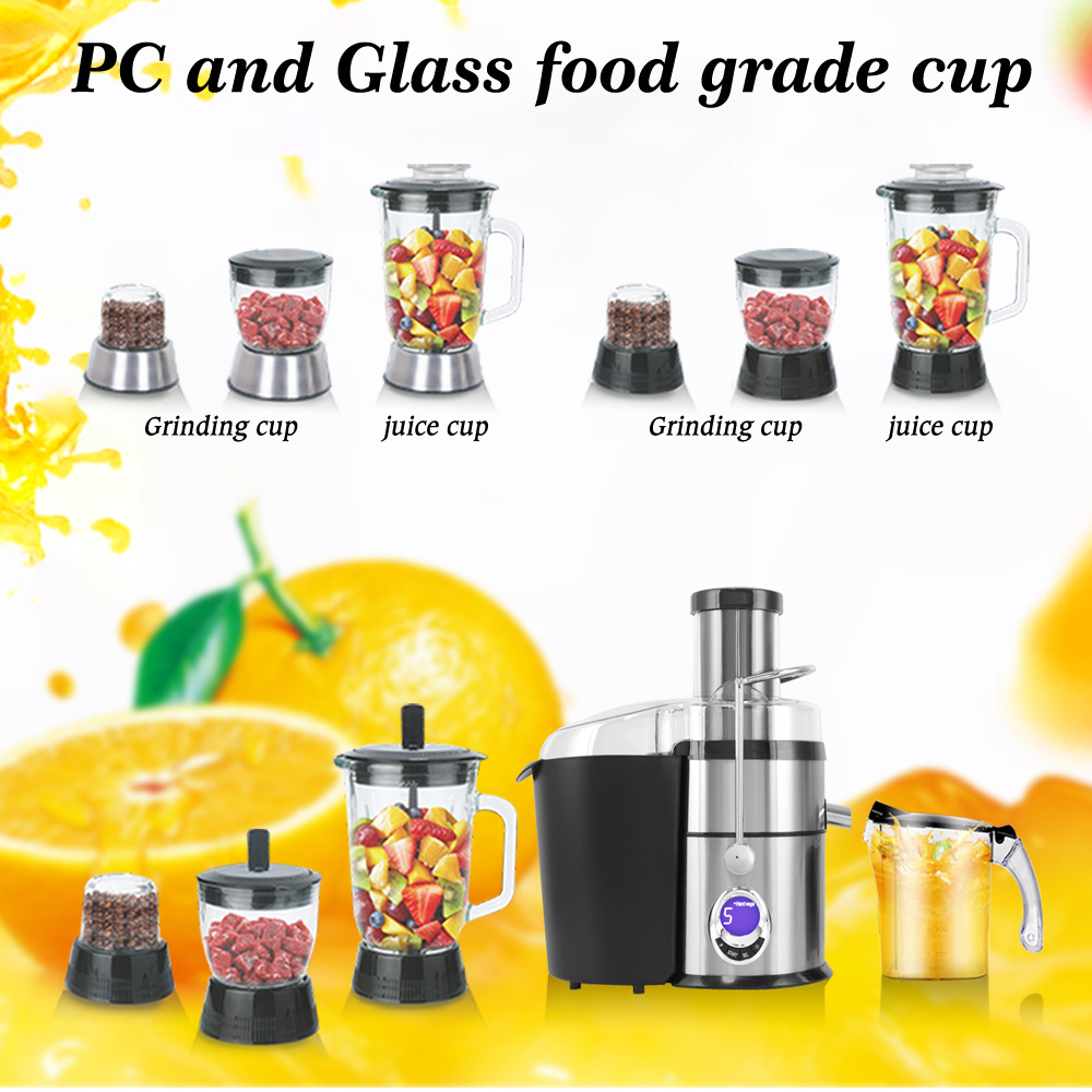 Outai multi-purpose factory price 500W 1000W cocina electrica blender bottles kitchenaidS electromenager stainless steel juicer