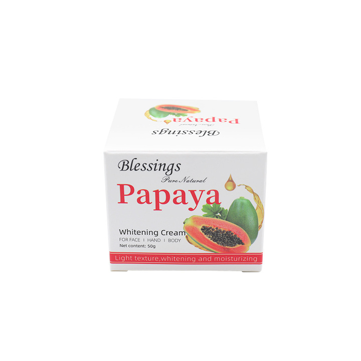 Cosmetics skin care product whitening moisturizing papaya face cream for beauty Salon