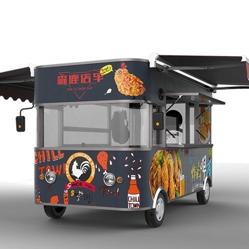 2022 full stainless steel factory outlet 2400-3000pcs/h  with lifetime technical service mobile pizza food cart for sale