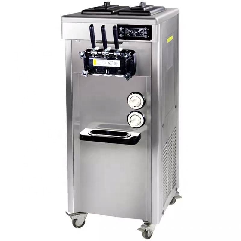 2022 High Quality Soft Serve 3 Flavor Used vending frozen yogurt machine / ice cream machine for sale  with Super performance