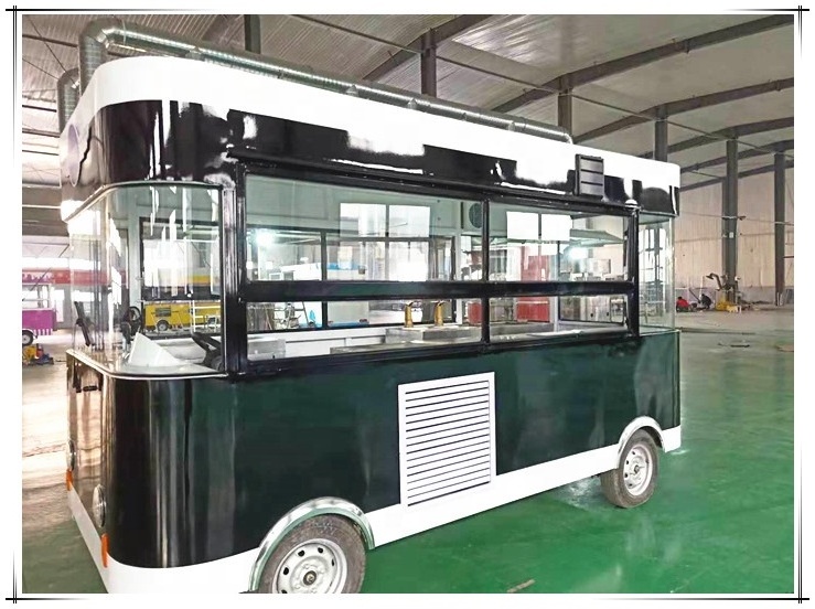 Small Mobile Kitchen Catering Fast Concession Food Coffee Trailer Fully Equipped Food Car Coffee Trucks For Sale In Usa