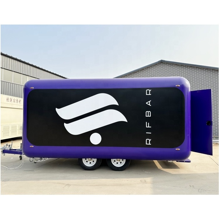 New designed Food Vending Truck Concession Standard Trailer Mobile Kitchen Fully Equipped USA