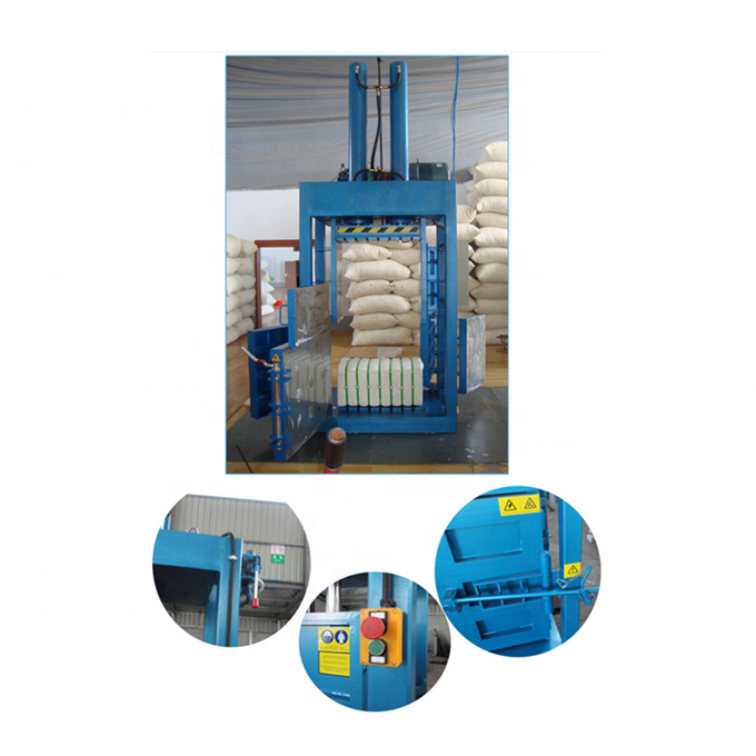 Single cylinder&Double cylinder baler machine for used clothing with hydraulic baler compactor