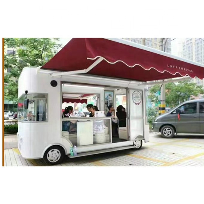 Good reputation at home and abroad domestic village active demand electric bike food cart