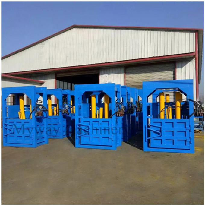 Single cylinder&Double cylinder baler machine for used clothing with hydraulic baler compactor