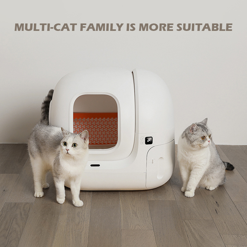 Automatic Cat Litter Box With App Control Smart Self Cleaning Cat Toilet For Multiple Large Cats Global Version PETKIT PURA MAX