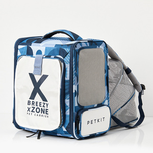 PETKIT BREEZY X ZONE Pet Carrier Expandable Outdoor Travel Pet Backpack Breathable Portable Pet Carrier Bag