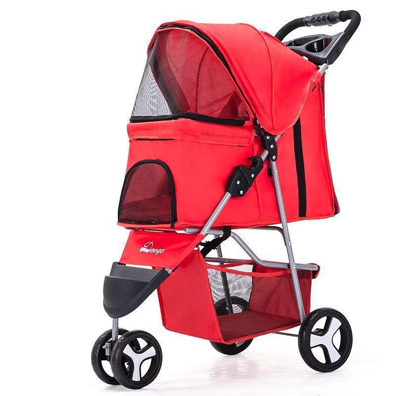 Folding dog And cat portable pet stroller for travel