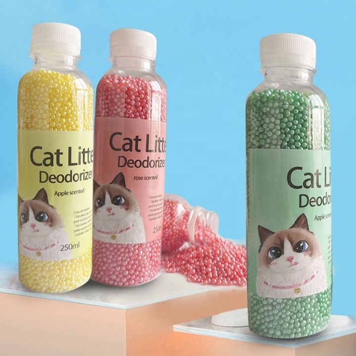 2024 Shopee New Arrival Customized 250ml Kitten Litter Cleanser Cat Litter Odor Control