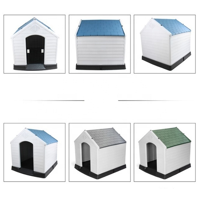 Modern Design Commercial Outdoor Plastic Pet Dog House Kennel Crate