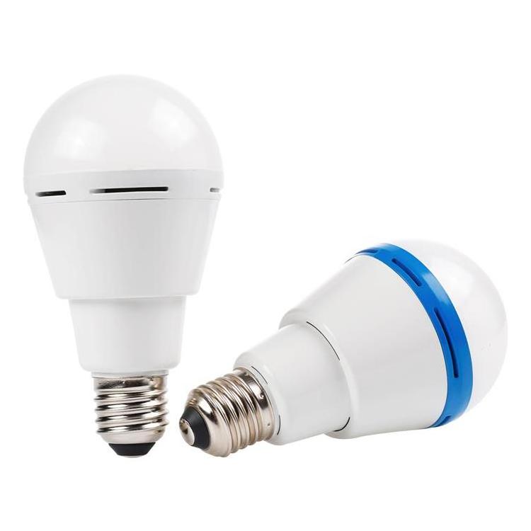 12 Watt Emergency Bulb Rechargeable Light E26 B22 E27 Battery Operated LED Light Bulb For Home