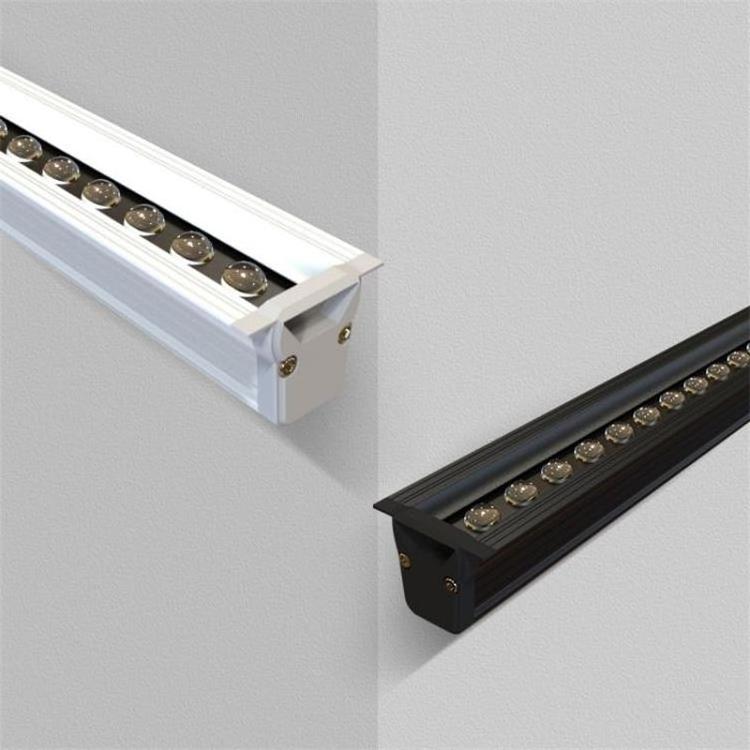 Trimless Aluminium Housing Indoor 20W LED Linear Lighting Recessed LED Linear Light Modern Ceiling Linear Light Fixture