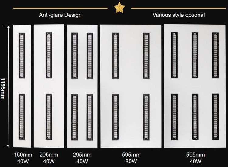 Dimmable Office Lighting High Brightness 60*60 CCT LED Ceiling Panels Lamp Back Lit LED Panel Light