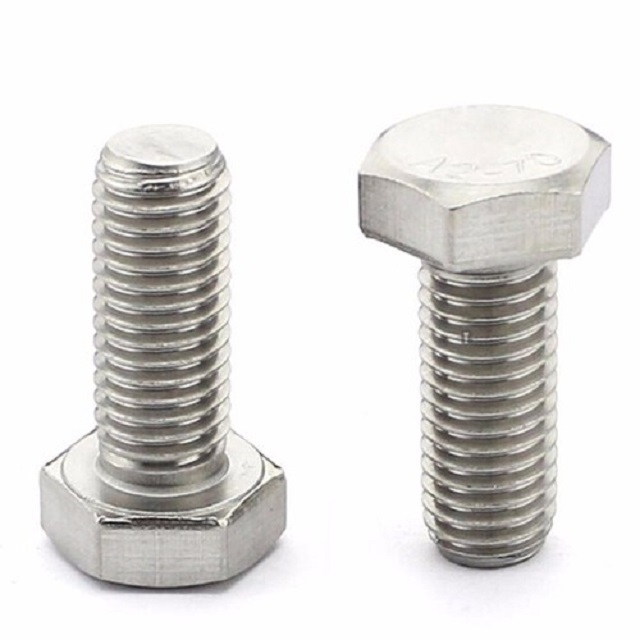 Hex head bolts partially threaded DIN 931