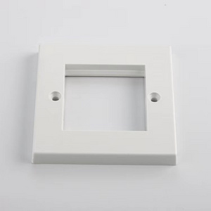 UK Type 2 Port Square Network faceplate Rj45 UK Face Plate 86x86mm