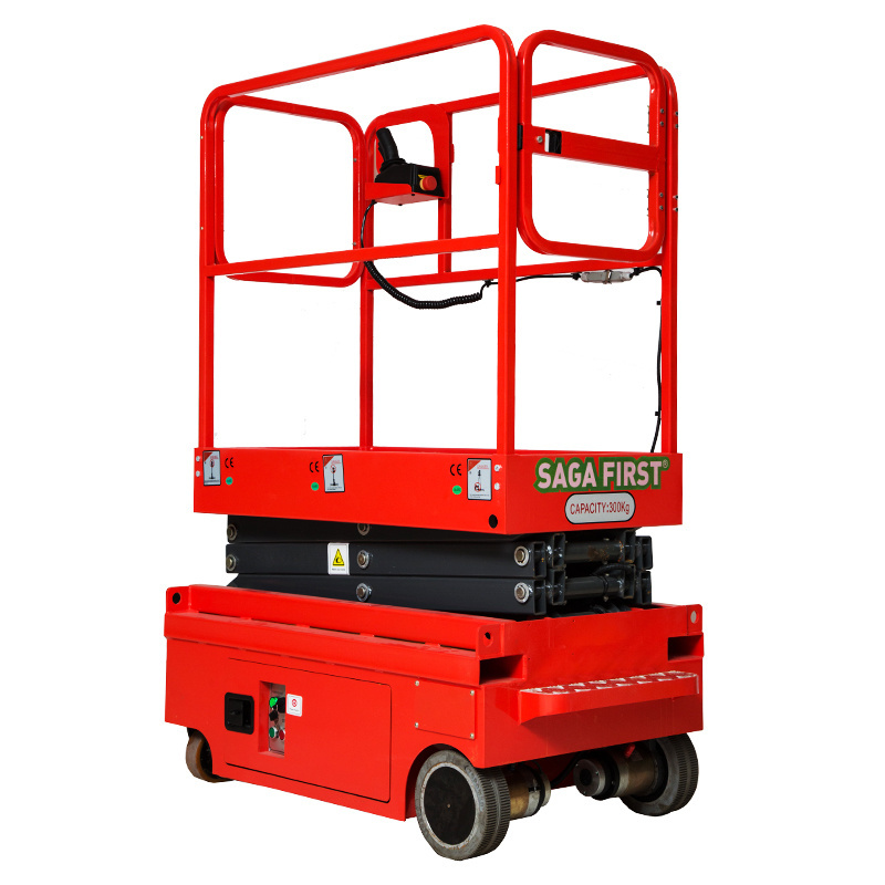 3M 4M 5M Quality Warranty Cheap Price Self-Propelled Mobile Hydraulic Mini Electric Scissor Lift With Motor Engine Outriggers