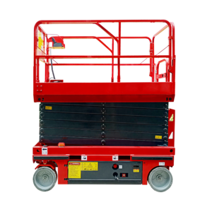 Propelled Lifts Table with Four Support Legs and Anti Skateboard Electric Scissor Lifts with Overload Protection System