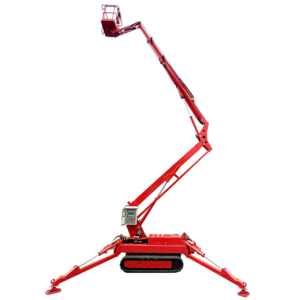 spider boom lift aerial work platform EPA crawler man articulate lift with track