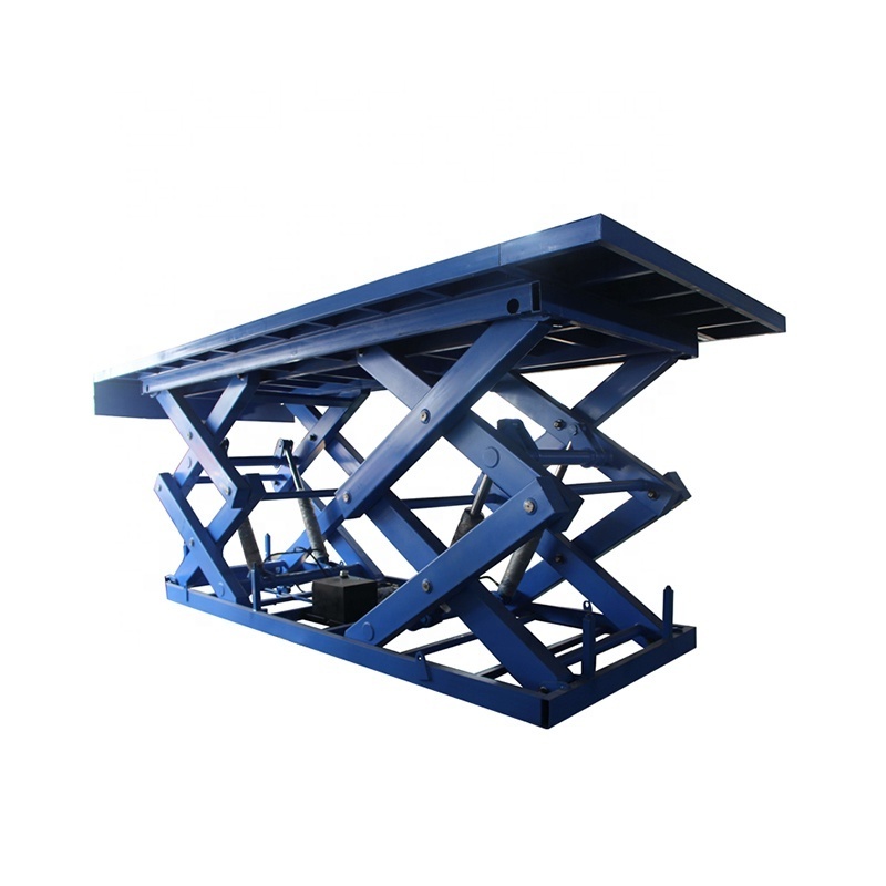 Customized 8T 10T Hydraulic mobile Yard Ramp Forklift Loading Ramp Container Loading Ramp