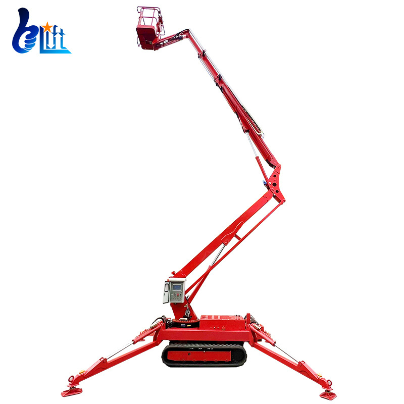 10m 16m Cherry Picker Spider Articualted Telescopic Track Towable Boom Lift for Sale