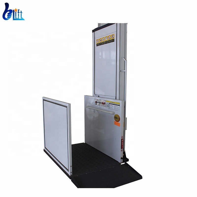 Ce Certificate House Elevator/Hydraulic Home Lift Platform/Home Wheelchair Lift For Two People