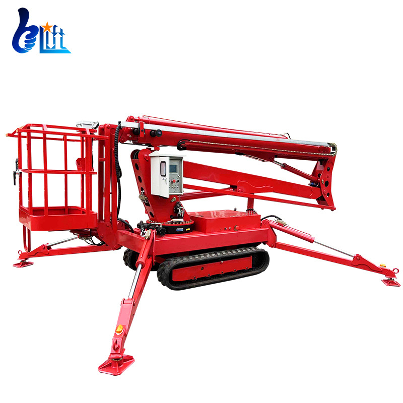 10m 16m Cherry Picker Spider Articualted Telescopic Track Towable Boom Lift for Sale