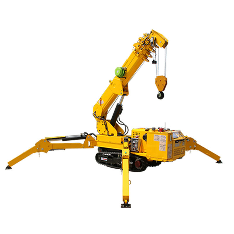 1.2ton-14tons Compact Rough Terrain Lattice Boom Crawler Crane for Building