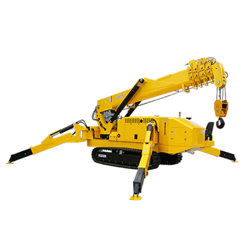 1.2ton-14tons Compact Rough Terrain Lattice Boom Crawler Crane for Building