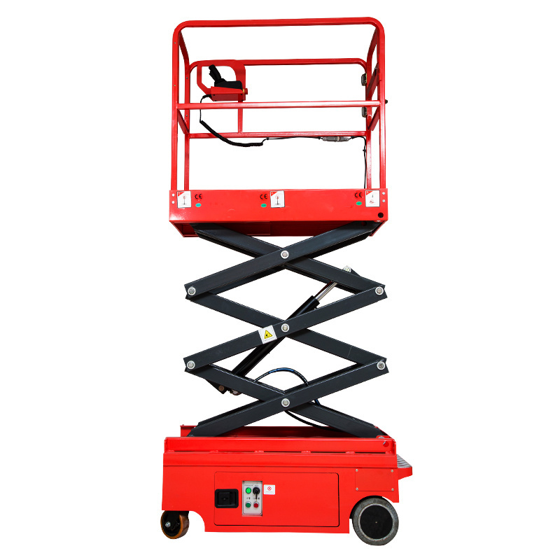 3M 4M 5M Quality Warranty Cheap Price Self-Propelled Mobile Hydraulic Mini Electric Scissor Lift With Motor Engine Outriggers