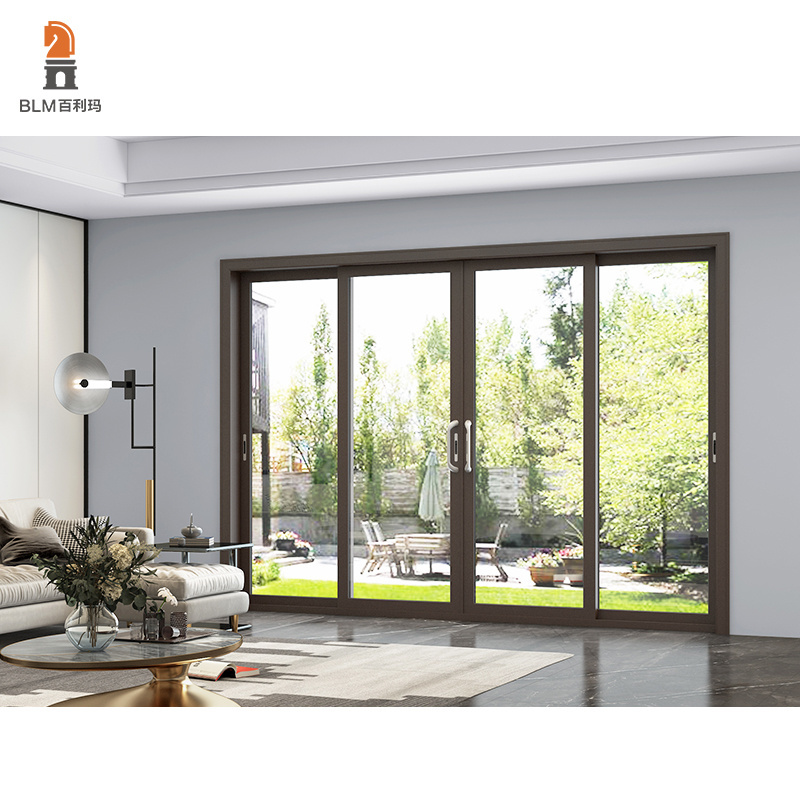 Exterior used double glass thermal break waterproof aluminium lift ...
