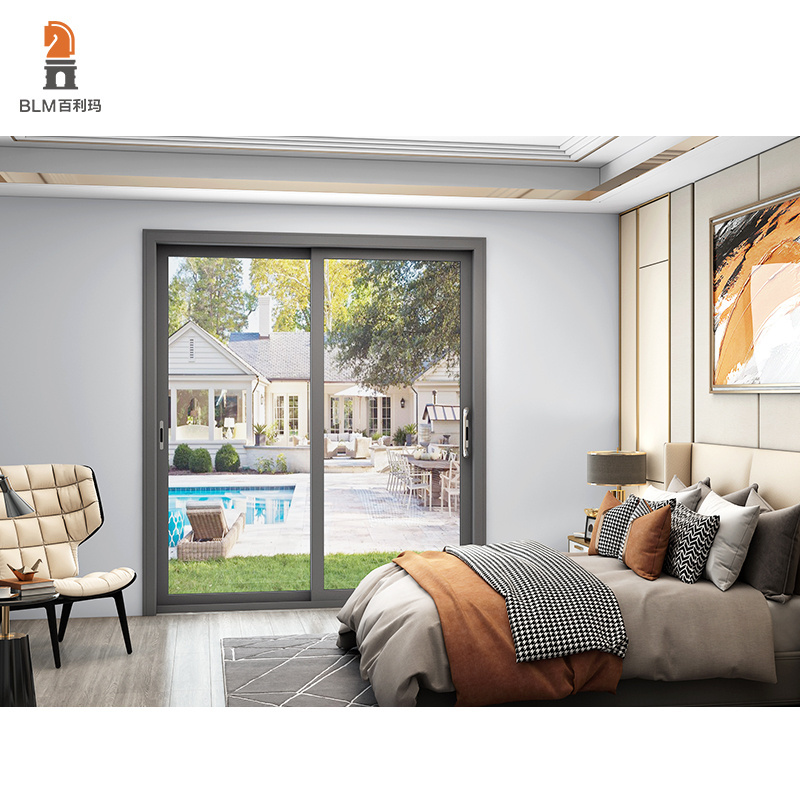 Exterior used double glass thermal break waterproof aluminium lift ...
