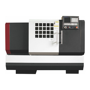 China top quality new design flat bed precision horizontal cnc vertical lathe