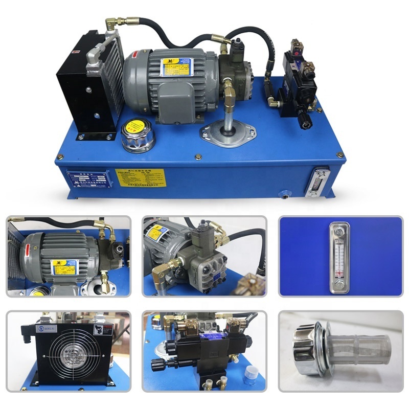 2.2KW 5Mpa 24L/min Hydraulic Station DC Pump Power Pack with Cylinder