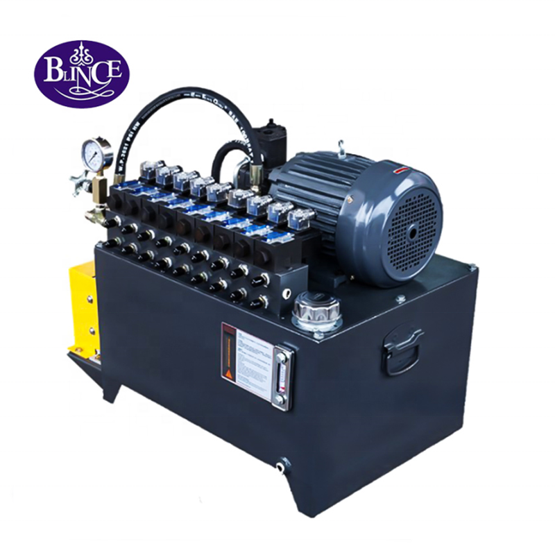 2.2KW 5Mpa 24L/min Hydraulic Station DC Pump Power Pack with Cylinder