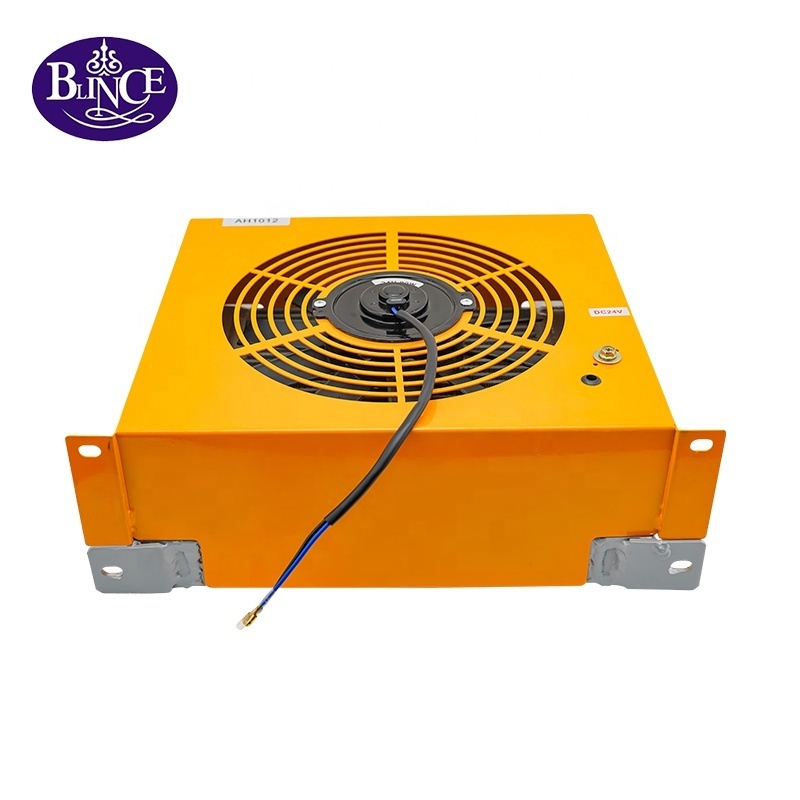 High Quality AH1012T-CA 100L/min Hydraulic Engine Oil Air Cooler Fan Hydraulic Oil