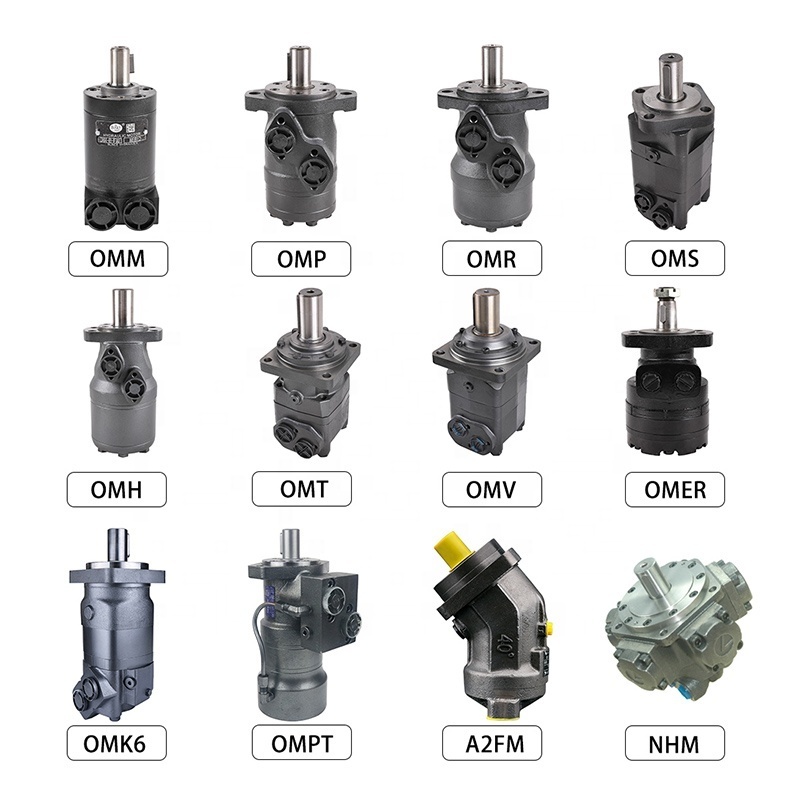 Blince Custom OEM OMR BMR OMRS OMP OMV Rexroth White Eaton Parker Small High Speed Orbit Hydraulic Drive Motors for Sweeper