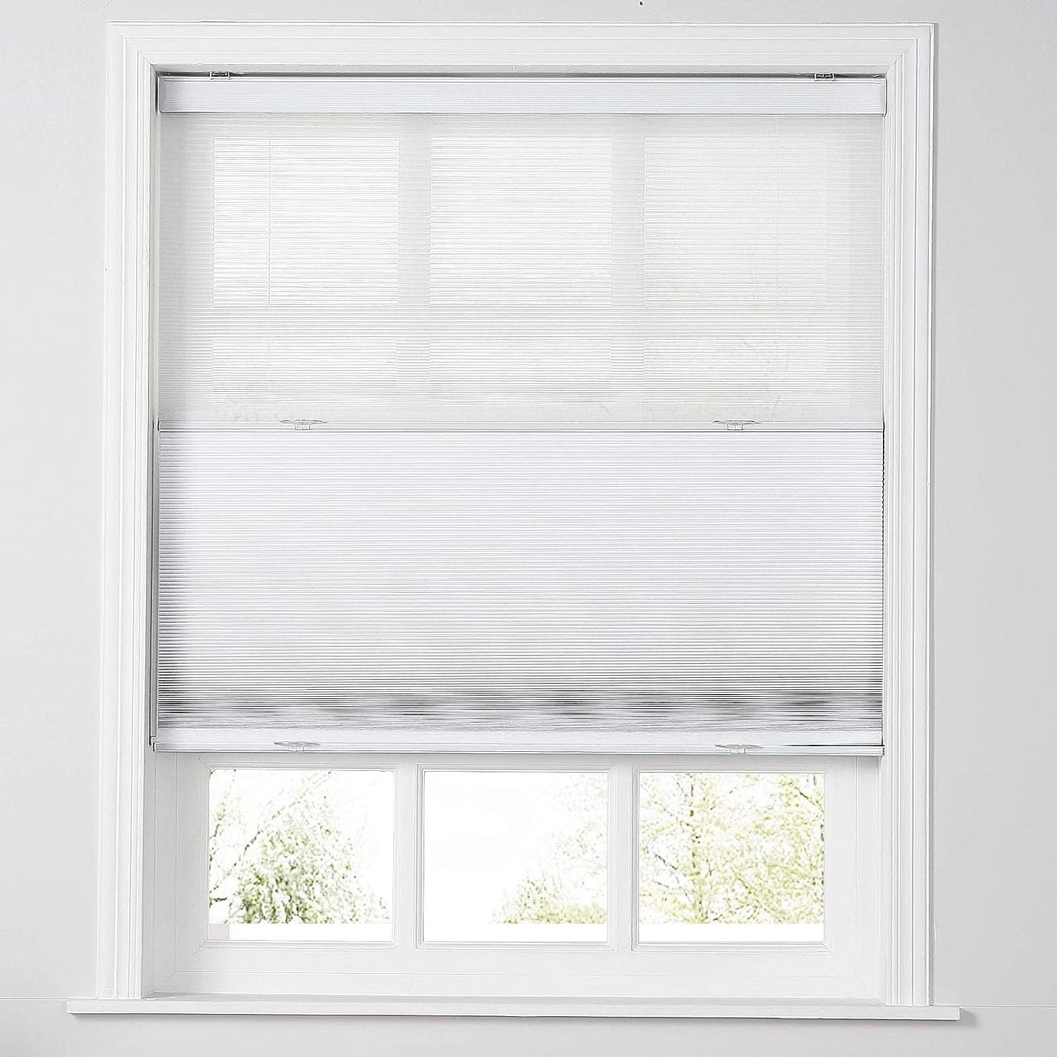 Custom Made Cordless Blackout Shades Day and Night Honeycomb Blind Manual Cordless  Cellular Shades Non Blackout Light Filtering