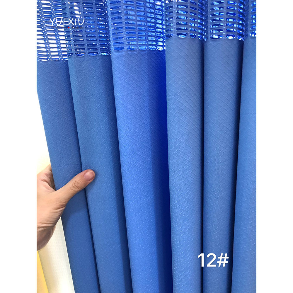 Hot Sales Hospital Antibacterial Flame Retardant Cubicle Curtain Hospital Partition Curtain Fabric Medical