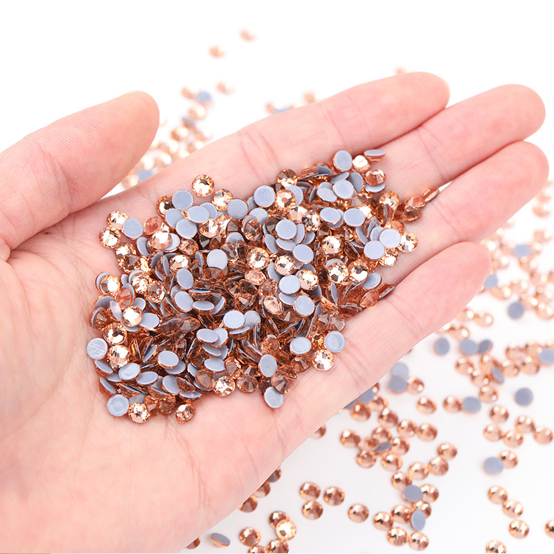 Wholesale Hotfix Rhinestones Transfer Bulk Flatback Glass Crystal Stone Iron On Rhinestones Transfers For Clothing