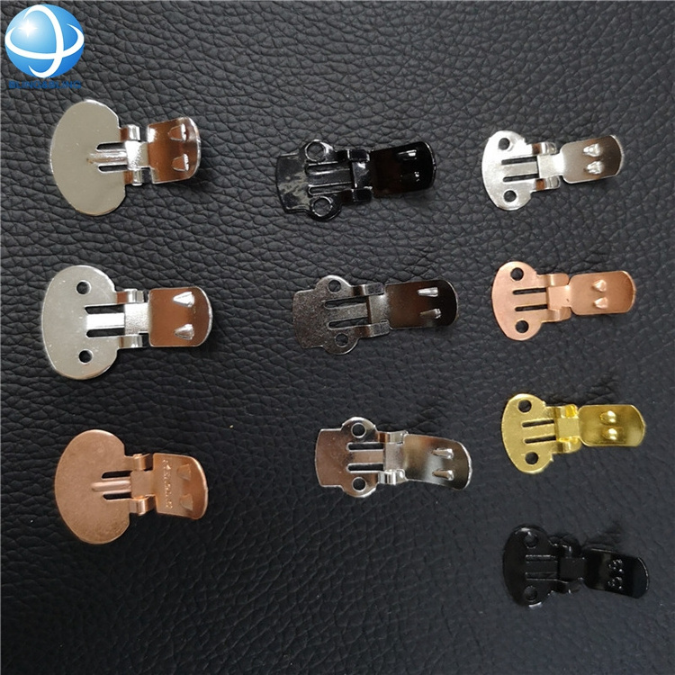 Removable high quality DIY metal blank shoe clip for women high heel  shoe decoration