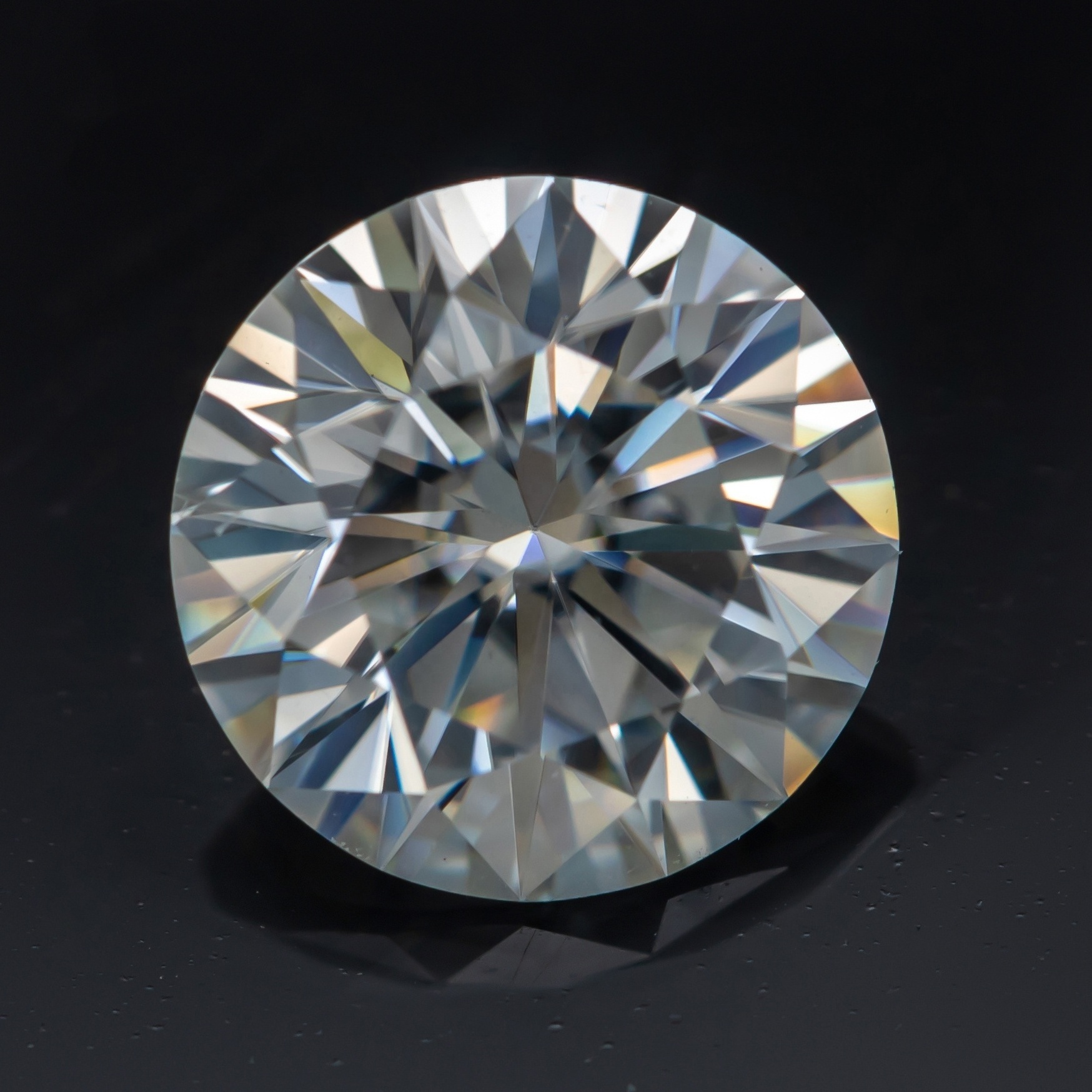 factory stock 2.00 Carat F VVS2 IDEAL Round Lab Grown Diamond HPHT CVD Diamond