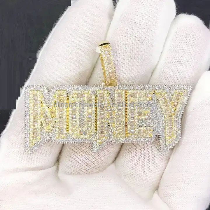 2024 new arrival hip hop cool charm jewelryfor men women  iced out bling 5a cz pendant wholesale