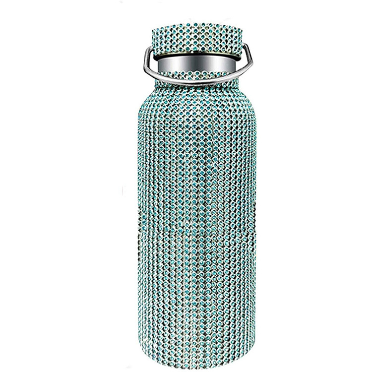 Diamond Thermos Bottle, Cup Water Bottle Sparkling High-end Insulated Bottle Bling Rhinestone, Gift for Men and Women