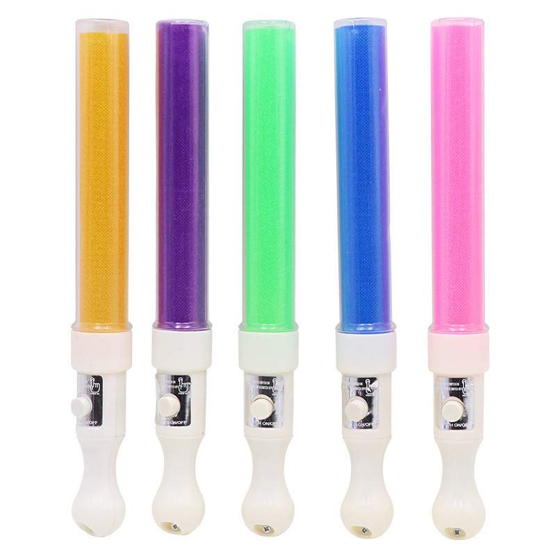 LED light stick glowing short stick flashing hand stick concert cheer aid props logo customization