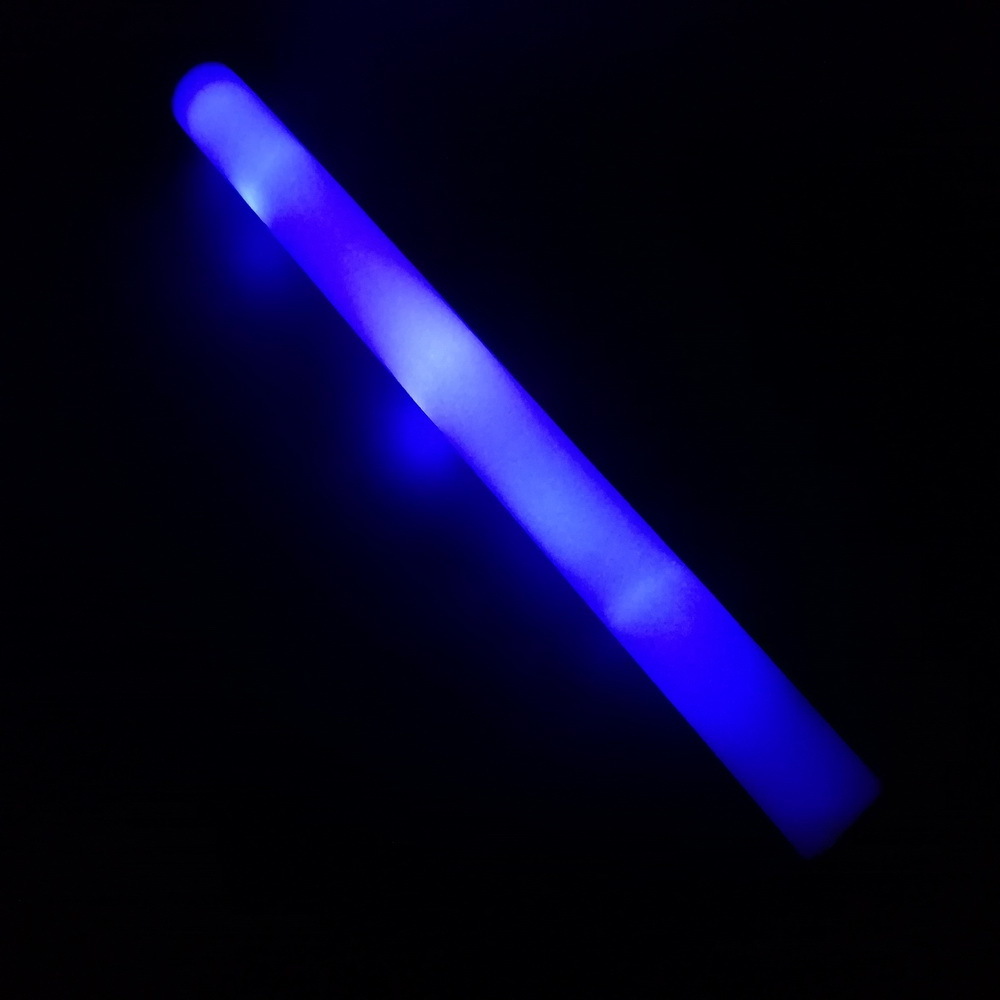 CE,ROHS,EN71 TEST  led foam glow stick baton lighting up foam stick